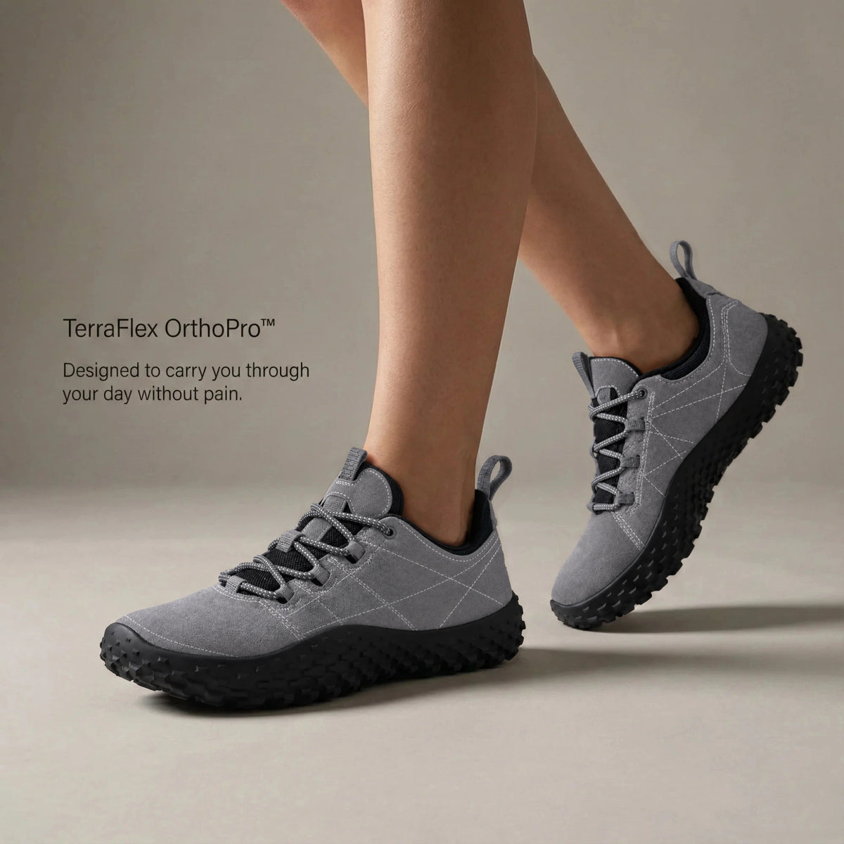 Chaussures Orthopédiques de Marche Anti-Douleur — Gris, photo 10