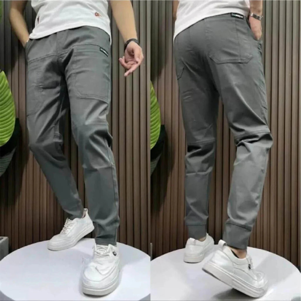 Jeans Cargo Elasticizzati Premium – Comfort e Stile — Grigio, foto 7
