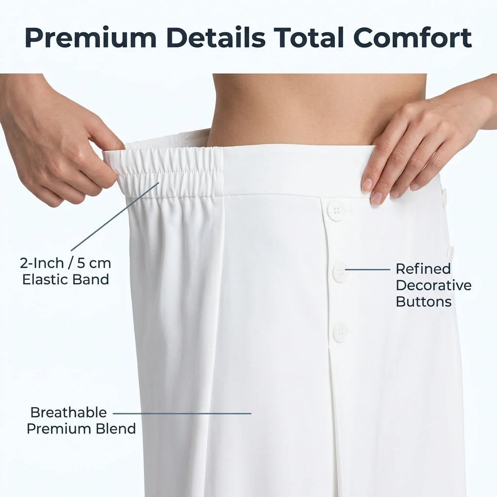 Pantalon Large Élégant - Flatte Instantanément Votre Silhouette — photo 4